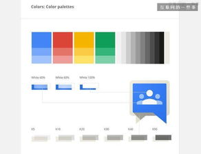 Google的平面设计指南 产品图标的设计细节